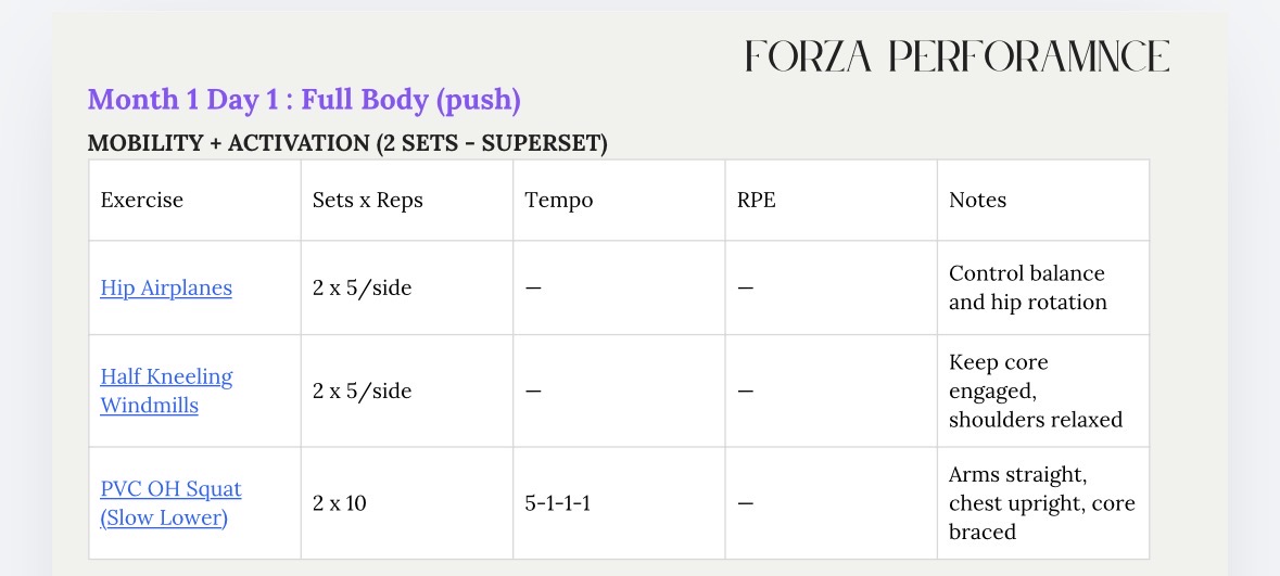 Forza Performance